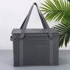 Caja de Almacenamiento Portátil de Tela No Tejida con Tapa Bolsa Aislante de Papel de Aluminio Grueso Portátil para Llevar Bolsa de Hielo para Té de Leche Personalización