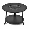 Estufa para preparar té y asar a la parrilla, el más vendido transfronterizo, juego completo de electrodomésticos para el hogar, mesa de reunión integrada, parrilla para barbacoa de invierno