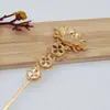 Joyas Yingyi DIY Pasador Estilo Ming con Gema de Loto, Materiales y Accesorios para Pasador Hanfu Estilo Antiguo