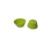 Forminhas de Silicone para Muffin, Tamanho Pequeno Redondo, Formas de Pastelaria Espessas de 7cm, Forminhas de Papel para Cupcake Macaron de 9 Cores, Venda Quente Transfronteiriça