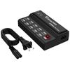 Fornecimento Exclusivo Transfronteiriço de Carregador USB Multi-Portas de 12 Portas, Soquete USB Inteligente 5V2A para Celular, Estação de Carregamento para Desktop Doméstico
