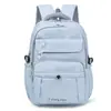 Nova mochila feminina de grande capacidade, simples, leve, estilosa, bolsa escolar de alto valor, versão coreana, mochila de viagem moderna para alunos do ensino fundamental II e médio