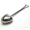 Acero Inoxidable Forma de Corazón Cadena Colador de Té Filtro de Té Infusión de Té Filtro de Té Bola de Té Infusor de Té Ceremonia del Té