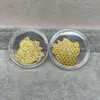 Shenzhen Shuibei Mismo Estilo Oro Puro 999 Tesoro de la Fortuna Aleación Gato de la Suerte Adhesivo Dorado para Teléfono Móvil para Atraer Riqueza Tienda de Oro