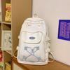 Mochila protetora de coluna redutora de peso estilo faculdade fresca grande capacidade mochila escolar para estudante do ensino médio mochila feminina para computador moda