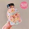 Lindo Set de Gomas para el Cabello para Niños que No Dañan el Cabello, Bandas Elásticas de Alta Elasticidad para Niñas y Bebés, Cuerdas Pequeñas para el Cabello del Tamaño de un Pulgar