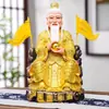 Hongjun Laozu Sha Jin Hongjun Taoísta Hongjun Laozu Artesanía de Buda de Resina Adornos 12 Pulgadas 16 Pulgadas 19 Pulgadas