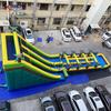 Fábrica Fabricação Inflável Palmeira Toboágua Grande Equipamento de Parque Aquático Toboágua Inflável Ao Ar Livre
