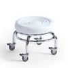 Taburete pequeño con ruedas, taburete bajo, taburete de rodaje silencioso, taburete para caminar para niños, taburete de manicura, taburete de pedicura, taburete para cambiarse de zapatos, herramienta para el cuidado infantil