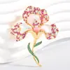Novo Design Broche de Concha Natural Íris Resistente Moda Alto Padrão Elegante Acessório para Broche de Terno Casaco
