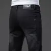 Jeans Masculino Stretch Novo 2026, Calça Longa Casual de Primavera e Outono, Calça Masculina Reta Solta, Estilo Fino de Seda de Gelo para o Verão