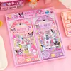 Paquete de Pegatinas Portátil Mascota Transparente Impermeable Pegatinas para Agenda Materiales de Decoración para Funda de Teléfono Pegatinas Lindas Pegatinas para Estudiantes