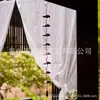 Cadena de Lluvia con Forma de Paraguas de Metal para Nuevo Producto Transfronterizo, Manualidades de Jardín, Decoración de Jardín, Regalo de Arte de Jardín de Metal
