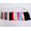 En Stock Tela Rayada Tie-Dye de 35 mm con Ranuras Cortadas, Tela de Felpa para Ropa de Moda, Materiales para Zapatos y Bolsas, Piel de Conejo