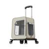 Bolsa para Gatos, Mochila Portátil de Grande Capacidade para Gatos, Mochila para Animais de Estimação, Estojo Trolley para Animais de Estimação Impermeável de Couro Que Pode Ser Resfriado