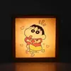Lámpara de mesita de noche LED marco de fotos especial marco de fotos de mesa luz nocturna luz de ambiente creativo DIY cuadrado mesa mano al por mayor