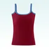 Novo Colete Colorido Estilo Coreano para Mulheres com Bojos, Moderno e Único, Adequado como Peça de Sobreposição, Corte Justo, Cor Sólida, Modelo Longo, Camisola para Primavera e Verão