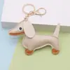 Colgante Creativo Grande de Perro Salchicha para Bolso Colgante de Llavero de Perro Pequeño estilo miu Accesorio de Teléfono de Perro Salchicha de Dibujos Animados