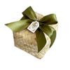 Caixa de Presente de Bambu Feita à Mão, Cesto de Bambu Estilo Floresta com Tampa, Caixa de Armazenamento Trançada, Caixa de Presente de Rattan, Cesto de Bambu Quadrado para Lembrancinhas