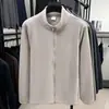 Chaqueta de Forro Polar Otoño e Invierno para Hombre Exportación Cuello Alto Cremallera Cárdigan Sudadera Engrosada Cálida Forro Polar Color Sólido Top