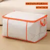 Bolsa Gruesa para Guardar Edredones a Prueba de Polvo y Humedad Organizador de Ropa para Armario Bolsa Totalmente Transparente para Dormitorio Edredón de Algodón Bolsa para Empacar y Mover