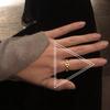 Anillo Sencillo de Nariz de Cerdo de Moda Vintage de Lujo Metálico para Mujer Accesorios de Moda para Niña