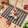 Alfombrillas de Baño Realistas de Dibujos Animados Más Vendidas de Temu Transfronterizas, Absorbentes de Agua, Antideslizantes, Alfombrillas de Piso Cuadradas Bordadas en 3D, En Stock para Dropshipping