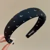 Diadema Melard pequeña estilo Chanel de copa alta para mujer, diadema elegante retro para uso diario que hace que la cara se vea más pequeña, accesorio para el cabello