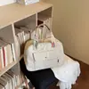 Bolso Tote Suave y Gentil para el Trabajo, Bolso de Hombro Relajado Estilo Japonés para Estudiantes Universitarios