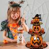 Decoración de Halloween Transfronteriza Soporte para Pastel de Varios Niveles de Calabaza Festival de Fantasmas Fiesta de Halloween Mesa de Postres Soporte para Pastel de Varios Niveles