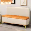 Banqueta para cambiar zapatos para entrada de casa, zapatero multifuncional con almacenamiento, banco sofá de almacenamiento largo para sala de estar, dormitorio y centro comercial, apto para sentarse