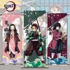 Anime Demon Slayer Pinturas de Parede e Pôsteres Periféricos Tanjiro Dragon Ball Goku Cães de Borda Bungou Rolo de Pintura Bidimensional