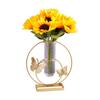 Decorações de flores artificiais para casa sala de estar mesa flores de simulação arranjo de flores vaso mesa de jantar ornamentos hidropônicos decoração estilo luxo leve