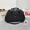 Bolsa de Viagem de Tecido Oxford para Mulheres, Bolsa de Ombro Grande Simples, Bolsa de Bagagem Transversal, Bolsa de Armazenamento Dobrável Multifuncional, Bolsa de Bagagem Masculina