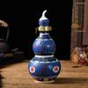 Botella de vino de calabaza de 5 kg, Jingdezhen, porcelana azul y blanca, cerámica, 1/2/10 kg, jarra de vino vacía sellada, jarra de vino