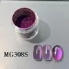 Polvo Perlado Nuevo Ojo de Gato Platino Accesorios para Uñas Artísticas Pegatinas para Uñas de Venta Caliente Transfronteriza Accesorios DIY Polvo Magnético Ojo de Gato