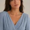 Collar de perlas de amor estilo nicho de verano europeo y americano, dulce, fresco y sexy, collar de cuentas de moda para mujer, venta al por mayor
