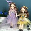 Conjunto de Bonecas Celebridade da Internet de 6 Pontos 30cm com Roupas Intercambiáveis, 23 Articulações, Acessórios Fofos de Brinquedo para Meninas Princesas