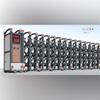 Puerta Retráctil Metálica Totalmente Automática para Sitios de Construcción, Fábricas, Áreas Residenciales y Entradas de Empresas, Fabricante de Puertas Retráctiles Integradas con Control Remoto Sencillo