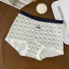 Otoño/Invierno 2026 Combinación Energética de Cachorro Ondulado Algodón Puro Talla Grande Calzoncillos tipo bóxer Cintura Media 10A Entrepierna Antibacteriana Ropa Interior para Adolescente