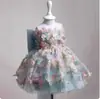 Vestido de Niña Vestido de Princesa Vestido de Cumpleaños para Niña Vestido de Anfitriona para Presentación de Piano Vestido de Niña Elegante