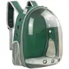 Mochila Transportadora Transparente para Gatos, Transportadora para Perros con Apertura Lateral, Gran Capacidad, Cápsula Espacial Portátil, Transpirable y Universal