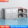 Unidad de Gabinete de Zapatos de Acero Inoxidable Taburete para Cambiarse los Zapatos de Empleado Gabinete de Almacenamiento Gabinete para Taller Libre de Polvo Gabinete para Cambiarse los Zapatos de Fábrica de Alimentos