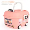 Caja de Almacenamiento de Dibujos Animados para Juguetes de Niños, Caja de Almacenamiento para Snacks de Bebé, Caja de Almacenamiento para Escritorio, Cubeta de Arena para Jugar en la Playa al Aire Libre
