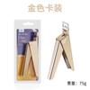 Tijeras de una sola palabra de acero inoxidable, cortaúñas en forma de U, cortaúñas, fototerapia, extensión de uñas, tijeras de manicura, herramientas para uñas al por mayor