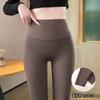 Calças de Pele de Tubarão para Mulheres, Adequadas para Primavera e Outono, Finas e Espessadas, Emagrecedoras, Melhoradoras de Pressão, Tamanho Grande, Leggings, Yoga, Calças Barbie Modeladoras