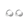 Brincos de Argola em Prata de Lei S925 para Mulheres, Estilo Francês, Acabamento Exquisito, Elegantes e Luxuosos, Versáteis, Modernos, Adequados para o Trabalho, Estilosos Ear Clips