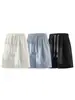 Shorts Esportivos de Basquete Estilo Verão Novos para Homens, Calças Finas de Secagem Rápida com Toque Gelado, Shorts Casuais Largos de Cinco Pontos