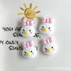 DIY Resina Mickey Donald Pato Pooh Dibujos Animados Accesorios Funda para Teléfono Hecha a Mano Pasador Llavero Material para Refrigerador