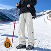 Pantalones casuales atléticos funcionales ajustados personalizados/otoñales, unisex, estilo callejero americano, corte limpio, pierna recta, largos